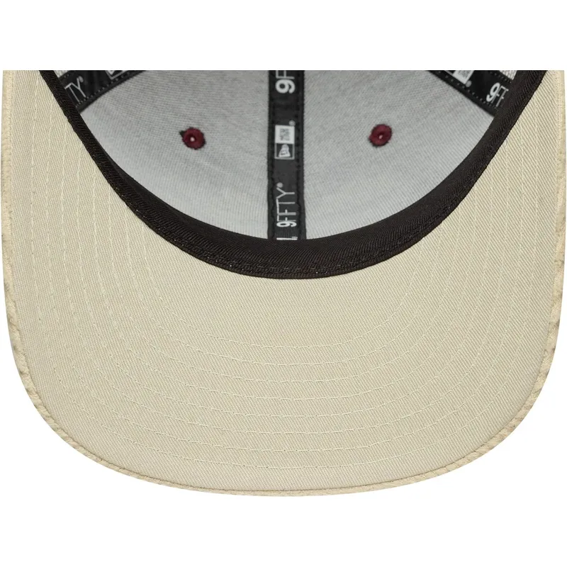 cepur-izliekta-sarkans-snapback-9fifty-cord-no-new-era