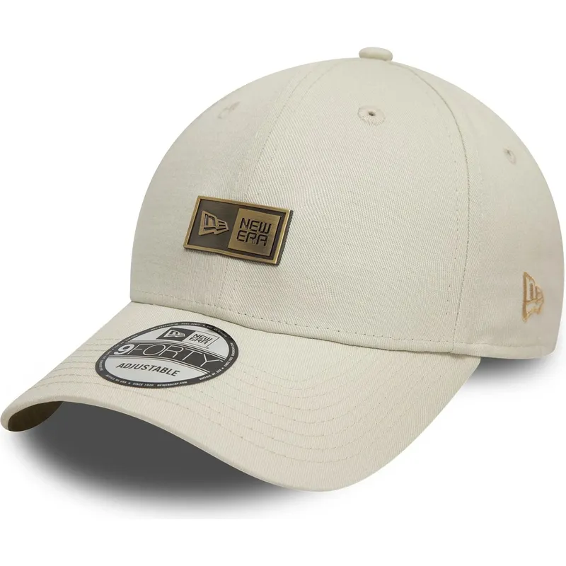 cap-izliekta-beige-adjustable-strap-9forty-no-new-era