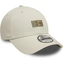 cap-izliekta-beige-adjustable-strap-9forty-no-new-era
