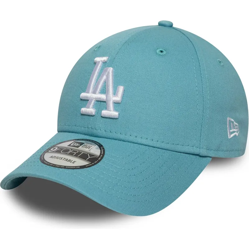 cepur-izliekta-zils-regulejams-9forty-league-essential-no-los-angeles-dodgers-mlb-no-new-era