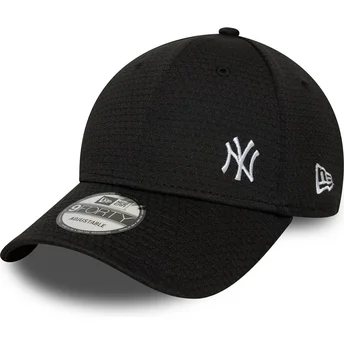 Czarna zakrzywiona czapka snapback 9FORTY Flawless Mesh New York Yankees MLB New Era