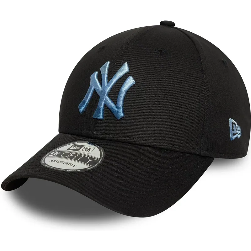 cepur-izliekta-melns-regulejams-9forty-ombre-infill-no-new-york-yankees-mlb-no-new-era