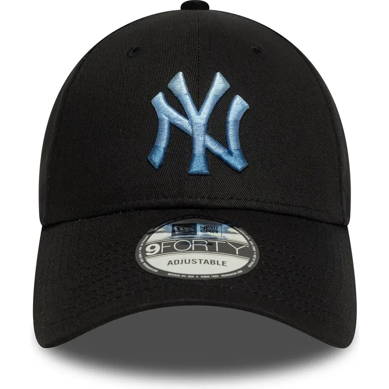 cepur-izliekta-melns-regulejams-9forty-ombre-infill-no-new-york-yankees-mlb-no-new-era