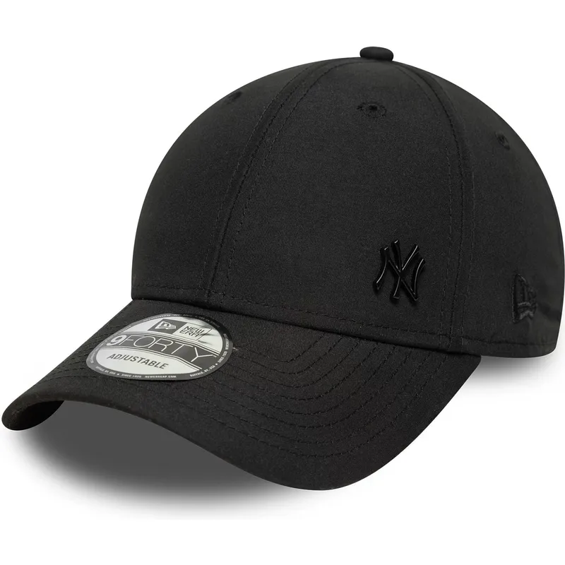 cepur-izliekta-melns-regulejams-9forty-tonal-flawless-no-new-york-yankees-mlb-no-new-era