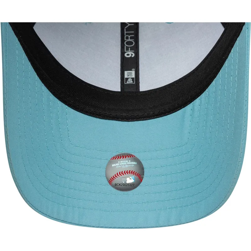 cepur-izliekta-zils-regulejams-9forty-tonal-flawless-no-new-york-yankees-mlb-no-new-era