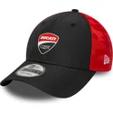 cepur-izliekta-melns-regulejams-9forty-no-ducati-motor-motogp-no-new-era