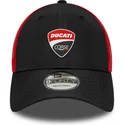 cepur-izliekta-melns-regulejams-9forty-no-ducati-motor-motogp-no-new-era