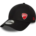 cepur-izliekta-melns-regulejama-lente-9forty-flawless-no-ducati-motor-motogp-no-new-era