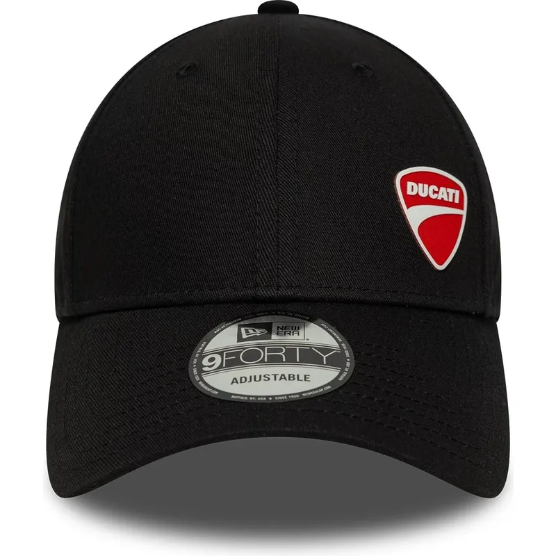 cepur-izliekta-melns-regulejama-lente-9forty-flawless-no-ducati-motor-motogp-no-new-era