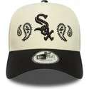 cepur-izliekta-bess-snapback-a-frame-paisley-no-chicago-white-sox-mlb-no-new-era