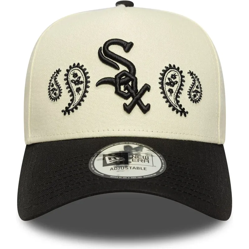 cepur-izliekta-bess-snapback-a-frame-paisley-no-chicago-white-sox-mlb-no-new-era