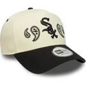 cepur-izliekta-bess-snapback-a-frame-paisley-no-chicago-white-sox-mlb-no-new-era
