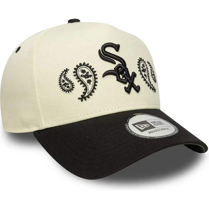 cepur-izliekta-bess-snapback-a-frame-paisley-no-chicago-white-sox-mlb-no-new-era