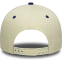 casquette-courbee-beige-et-bleue-snapback-a-frame-paisley-los-angeles-dodgers-mlb-new-era