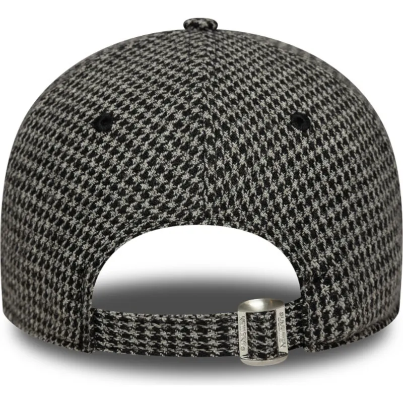 cepur-izliekta-melns-regulejams-9twenty-houndstooth-no-new-york-yankees-mlb-no-new-era