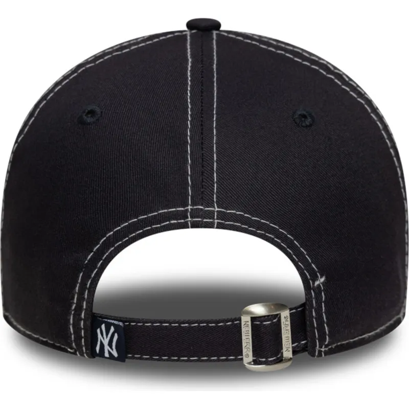cap-izliekta-navy-blue-adjustable-strap-9twenty-contrast-stitch-no-new-york-yankees-mlb-no-new-era cap-izliekta-navy-blue-adjustable-strap-9twenty-contrast-stitch-no-new-york-yankees-mlb-no-new-era