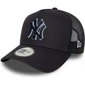 cepur-izliekta-truckeris-tumsi-zils-snapback-a-frame-outline-no-new-york-yankees-mlb-no-new-era