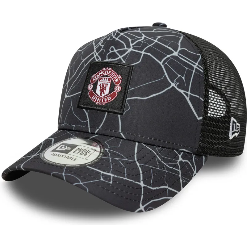 cap-izliekta-black-snapback-a-frame-all-over-print-no-manchester-united-football-club-premier-league-no-new-era
