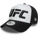 cepur-izliekta-melns-snapback-a-frame-core-no-ufc-ultimate-fighting-championship-no-new-era