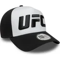 cepur-izliekta-melns-snapback-a-frame-core-no-ufc-ultimate-fighting-championship-no-new-era