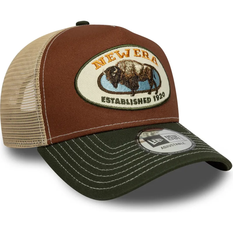 cepur-izliekta-truckeris-daudzkrasains-snapback-a-frame-animal-patch-no-new-era