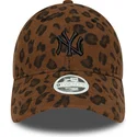 cepur-izliekta-leopards-regulejams-9forty-leopard-cord-no-new-york-yankees-mlb-no-new-era