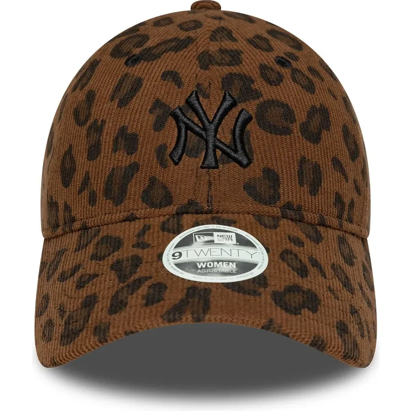 cepur-izliekta-leopards-regulejams-9forty-leopard-cord-no-new-york-yankees-mlb-no-new-era