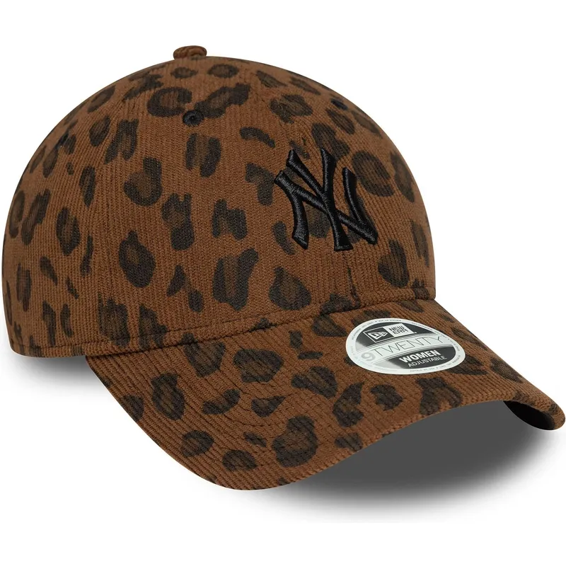 cepur-izliekta-leopards-regulejams-9forty-leopard-cord-no-new-york-yankees-mlb-no-new-era