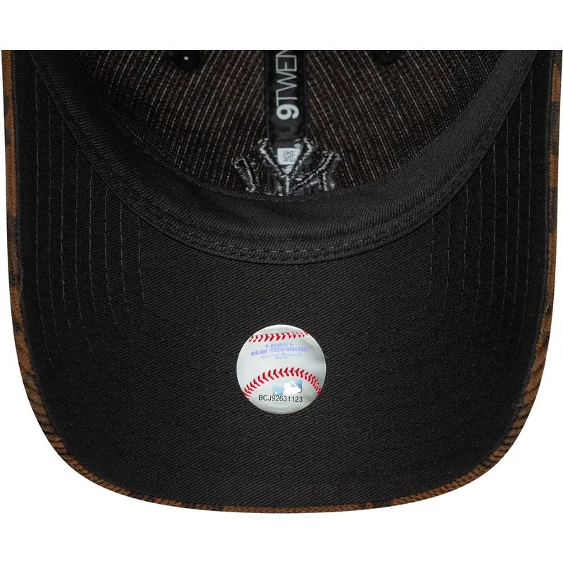 cepur-izliekta-leopards-regulejams-9forty-leopard-cord-no-new-york-yankees-mlb-no-new-era