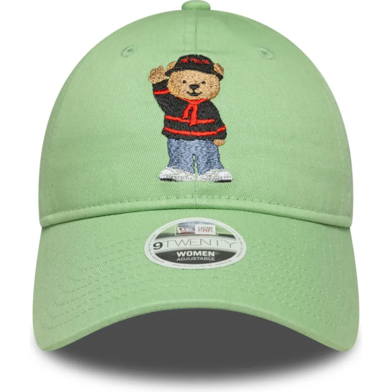 cap-izliekta-green-adjustable-strap-claro-9twenty-bear-no-ac-milan-serie-a-no-new-era