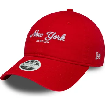 Cap izliekta orange adjustable strap 9TWENTY City no New York no New Era