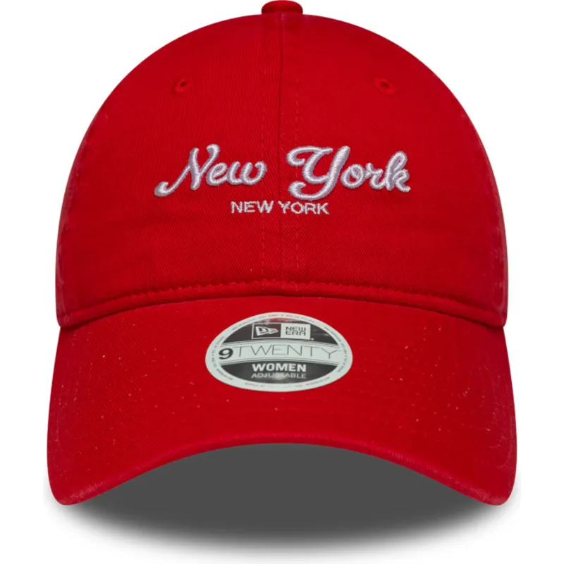 cepur-izliekta-oranzs-regulejama-lente-9twenty-city-no-new-york-no-new-era