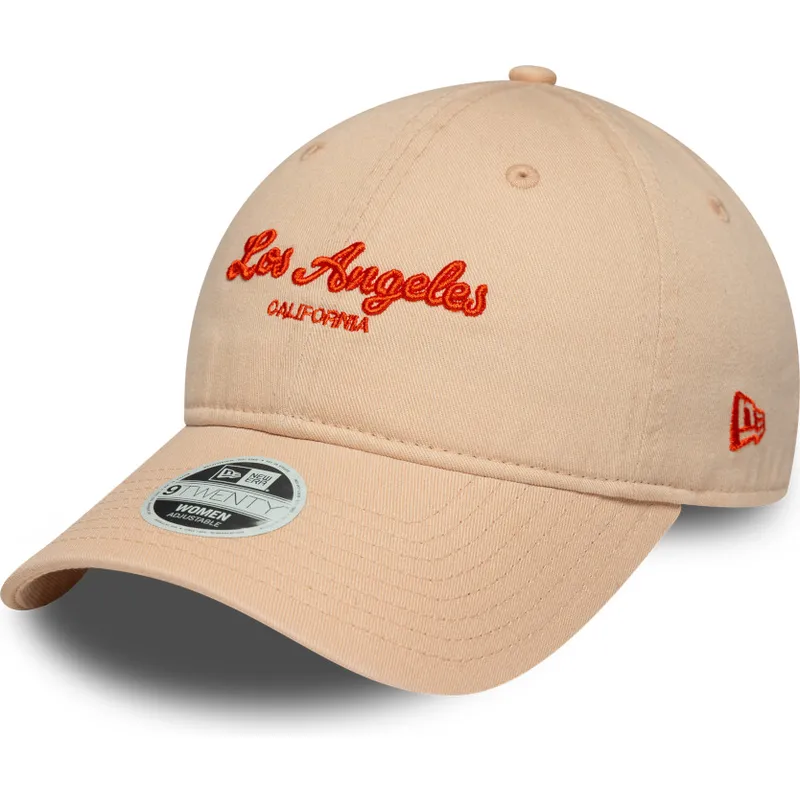 cepur-izliekta-roza-regulejams-9twenty-city-no-los-angeles-no-new-era