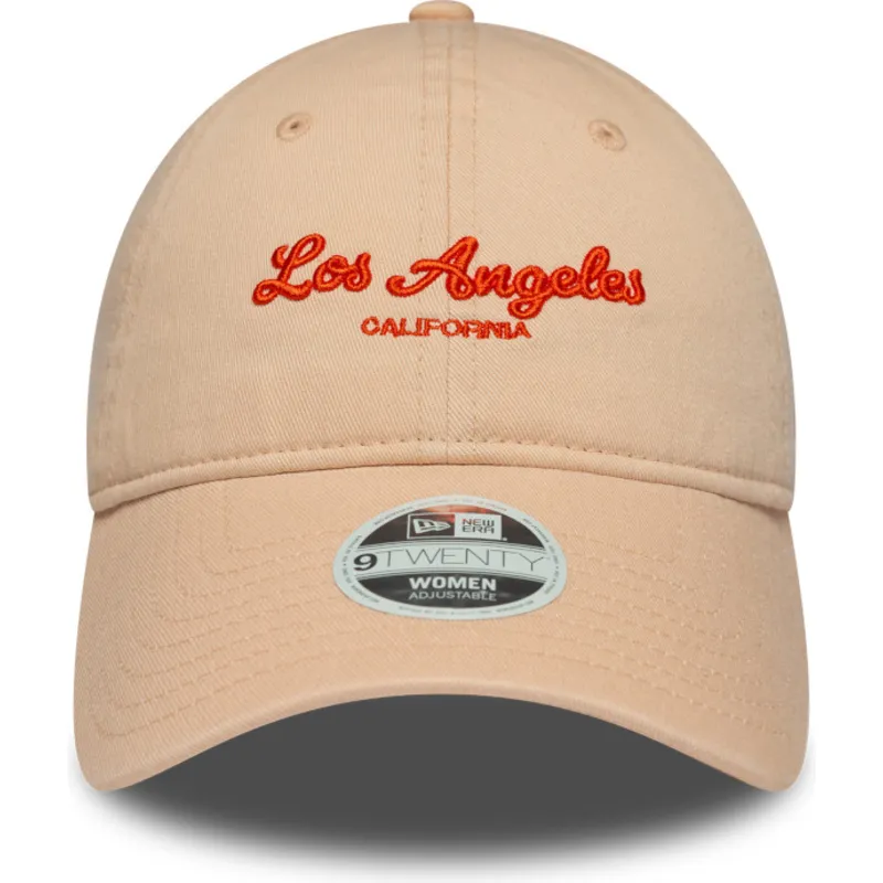 cepur-izliekta-roza-regulejams-9twenty-city-no-los-angeles-no-new-era