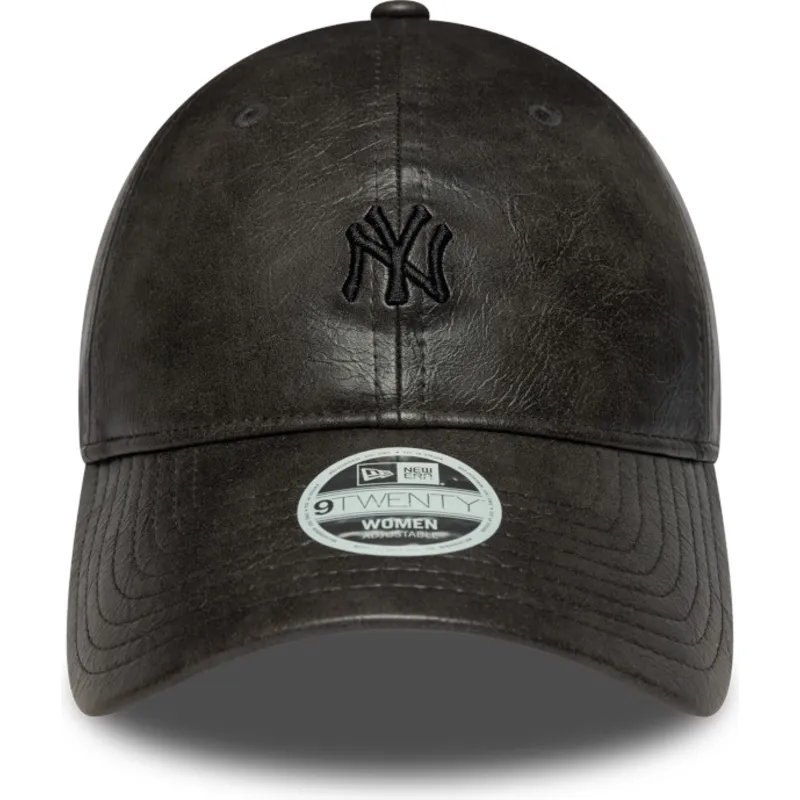 cepur-izliekta-melns-regulejams-9twenty-tonal-no-new-york-yankees-mlb-no-new-era