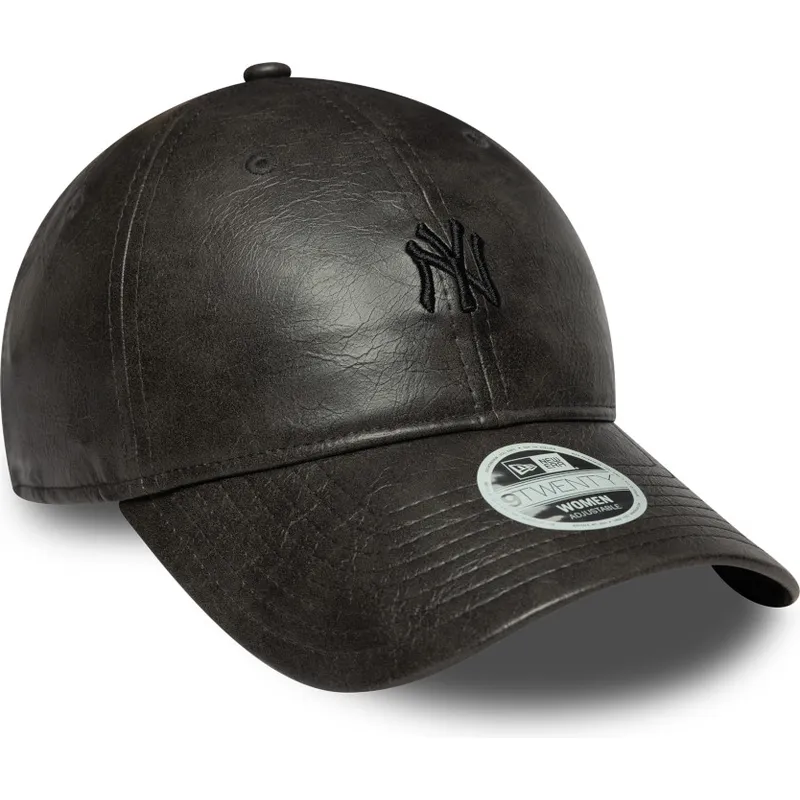 cepur-izliekta-melns-regulejams-9twenty-tonal-no-new-york-yankees-mlb-no-new-era