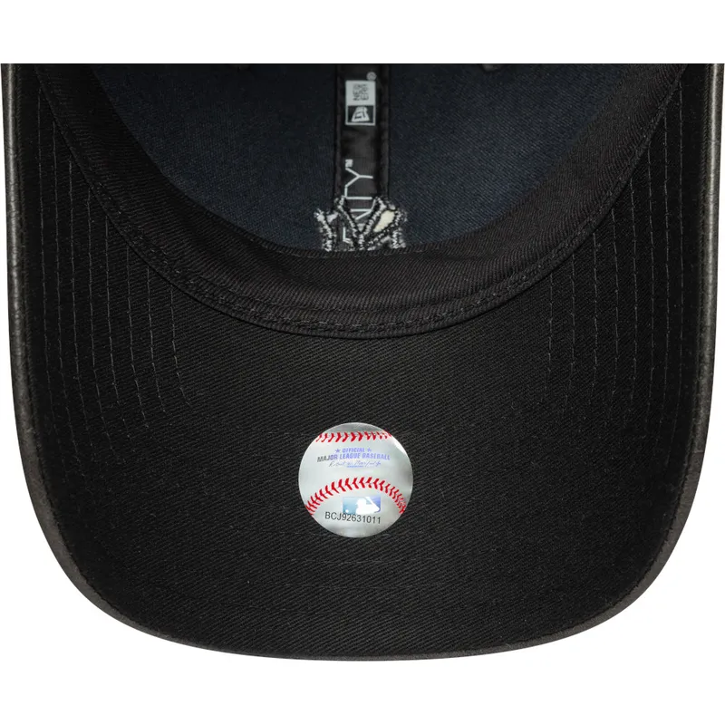 cepur-izliekta-melns-regulejams-9twenty-tonal-no-new-york-yankees-mlb-no-new-era