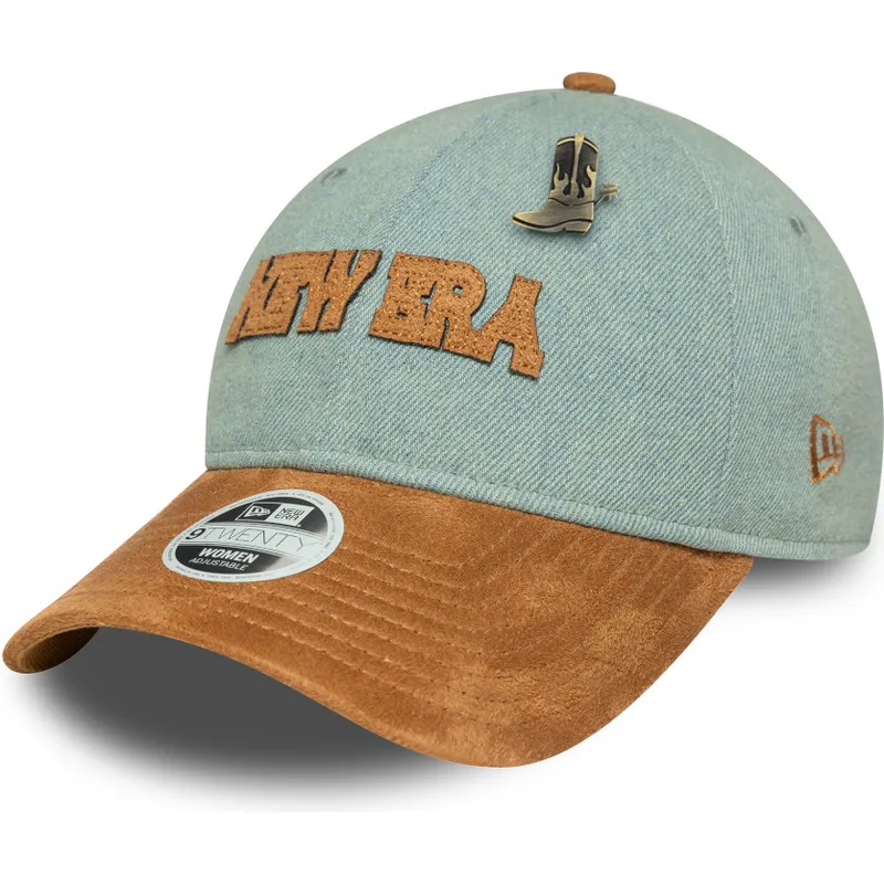 cap-izliekta-blue-adjustable-strap-9twenty-no-new-era