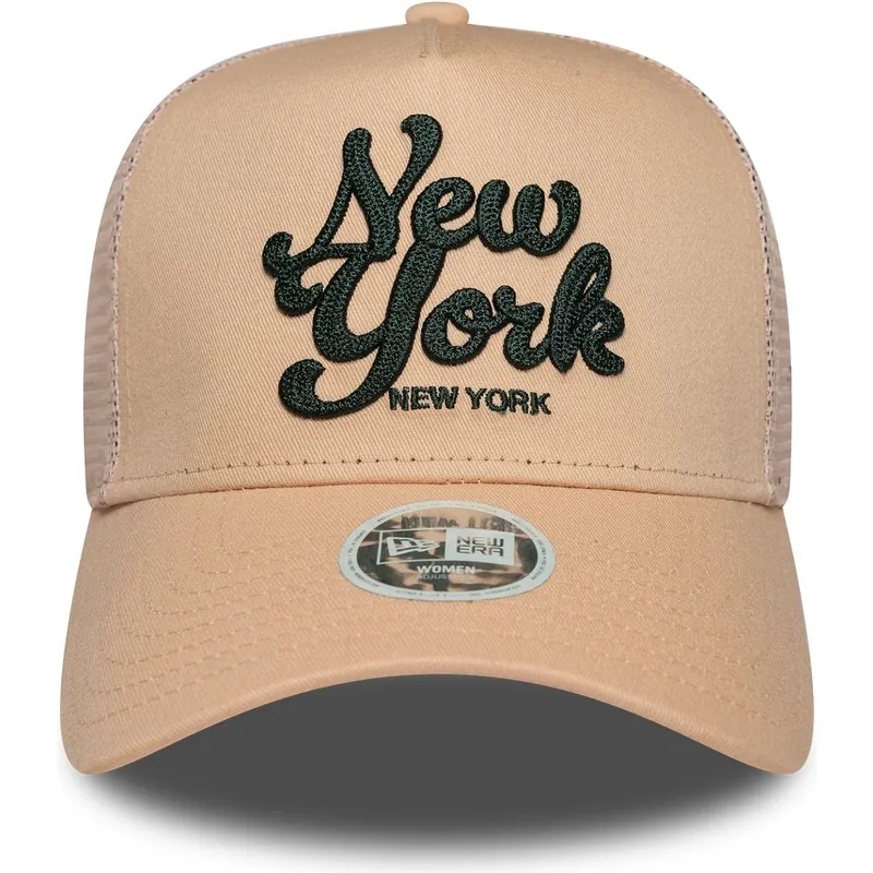 cepur-izliekta-truckeris-roza-snapback-a-frame-city-no-new-york-no-new-era cepur-izliekta-truckeris-roza-snapback-a-frame-city-no-new-york-no-new-era