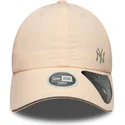 damen-rosa-verstellbare-curved-cap-open-back-flawless-new-york-yankees-mlb-von-new-era