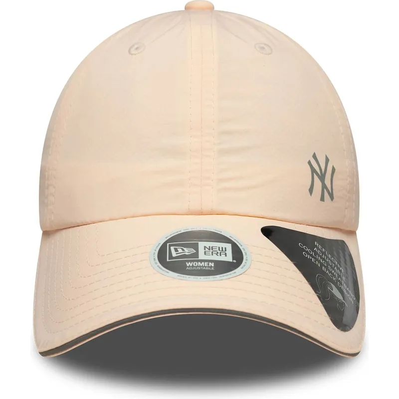 justerbar-rosa-bojd-keps-for-dam-open-back-flawless-fran-new-york-yankees-mlb-av-new-era