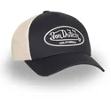 verstellbare-schwarze-und-beige-trucker-kappe-lof-b31-von-von-dutch