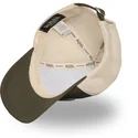 grune-und-beige-verstellbare-trucker-kappe-lof-b32-von-von-dutch