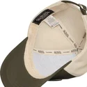 grune-und-beige-verstellbare-trucker-kappe-lof-b32-von-von-dutch
