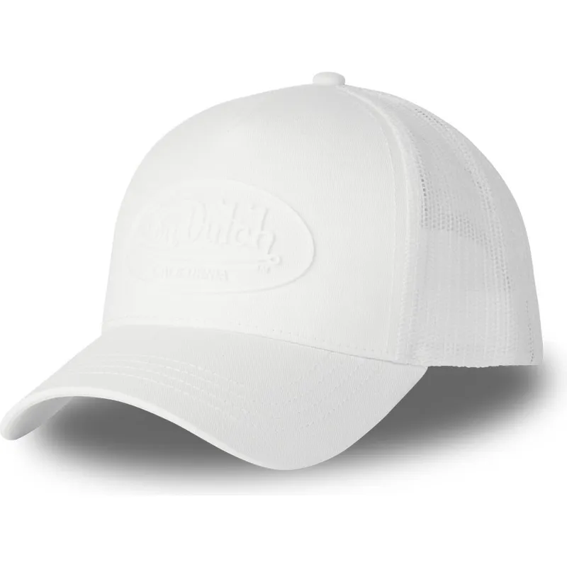cepur-izliekta-truckeris-balts-snapback-log17-no-von-dutch