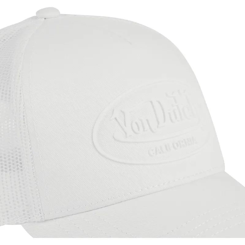 cepur-izliekta-truckeris-balts-snapback-log17-no-von-dutch