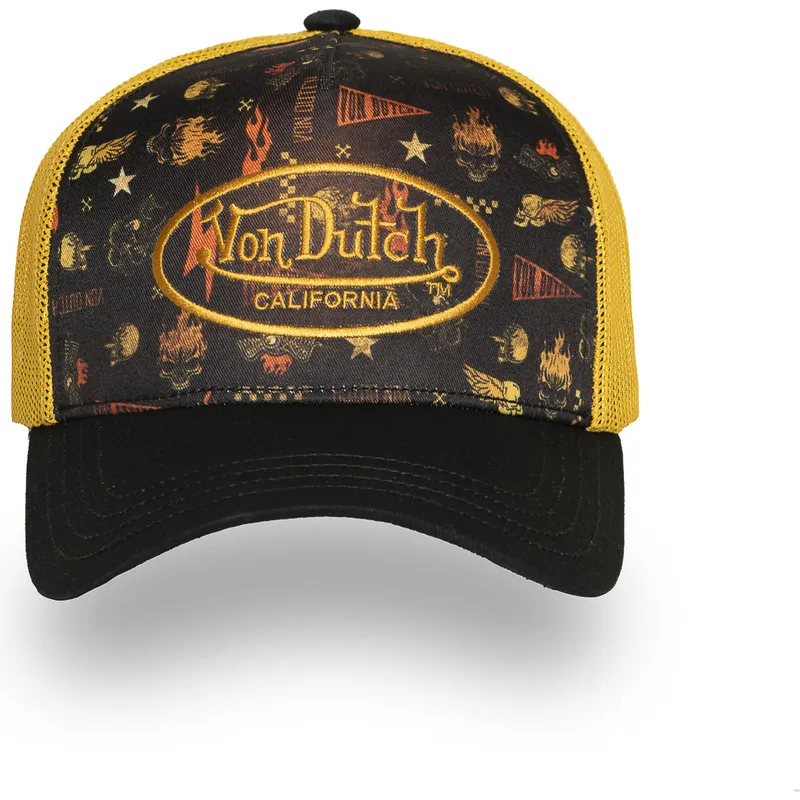 cap-izliekta-black-snapback-no-von-dutch
