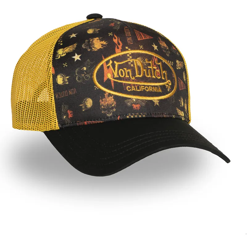cap-izliekta-black-snapback-no-von-dutch