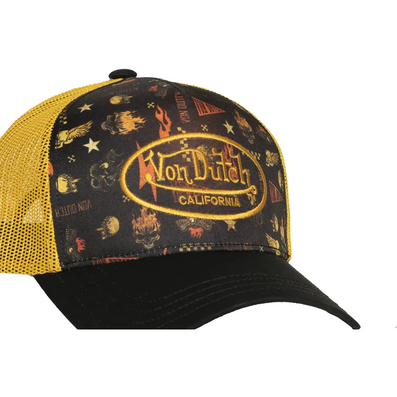 cap-izliekta-black-snapback-no-von-dutch