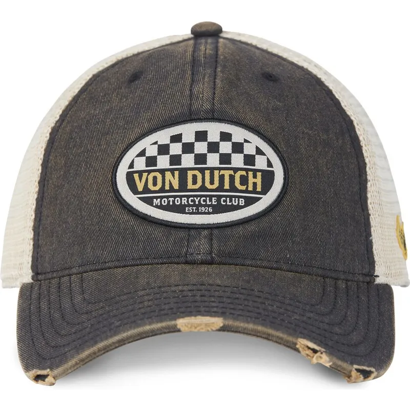 cap-izliekta-gray-snapback-no-von-dutch